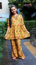 Rangmaya cotton 2 pieces for baby girls- B2P-1018 - Image 4