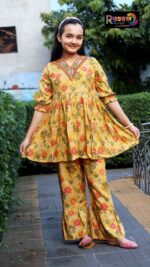 Rangmaya cotton 2 pieces for baby girls- B2P-1018 - Image 5