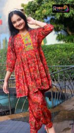 Rangmaya cotton 2 pieces for baby girls- B2P-1019 - Image 4