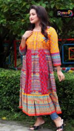 Rangmaya cotton koti for women- GT-6034 - Image 4