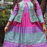 Rangmaya cotton kurti with koti for women- KGT-5029
