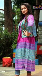 Rangmaya cotton kurti with koti for women- KGT-5029 - Image 5