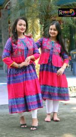 Rangmaya combo cotton kurti with koti for women- CMK-8025 - Image 6