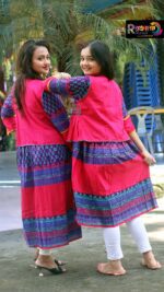 Rangmaya combo cotton kurti with koti for women- CMK-8025 - Image 7