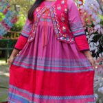 Rangmaya cotton kurti with koti for women- KGT-5033