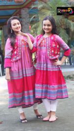 Rangmaya combo cotton kurti with koti for women- CMK-8023 - Image 4