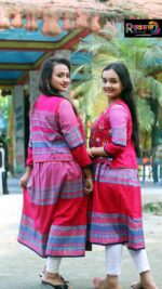 Rangmaya combo cotton kurti with koti for women- CMK-8023 - Image 6
