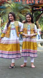 Rangmaya combo cotton kurti with koti for women- CMK-8022 - Image 2
