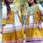 Rangmaya combo cotton kurti with koti for women- CMK-8022
