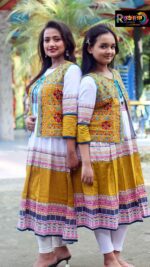 Rangmaya combo cotton kurti with koti for women- CMK-8022 - Image 5