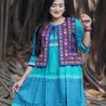Rangmaya cotton kurti with koti for women- KGT-5014