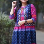 Rangmaya cotton kurti with koti for women- KGT-5015