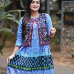 Rangmaya cotton kurti with koti for women- KGT-5010
