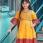 Rangmaya cotton kurti with koti for baby girl- BGT-2002
