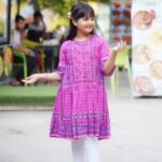 Rangmaya cotton kurti with koti for baby girl- BGT-2003