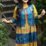 Rangmaya cotton kurti with koti for women- KGT-5020