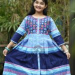 Rangmaya cotton kurti for baby girls- BGT-2011