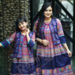 Rangmaya combo cotton kurti with koti for women- CMK-8016