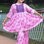 Rangmaya cotton 2 pieces for baby girls- B2P-1006