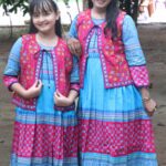 Rangmaya combo cotton kurti with koti for women- CMK-8021